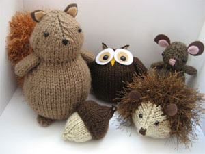 beginner knitting stuffed animals
