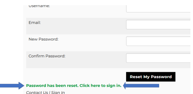 The Login box