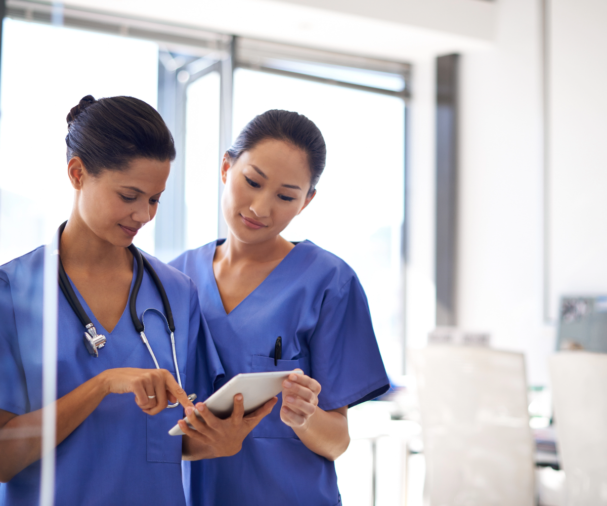 Nurses learning